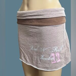 Pamela Anderson Vintage Skirt Clothing Line Late 90s/ Early 2000s S